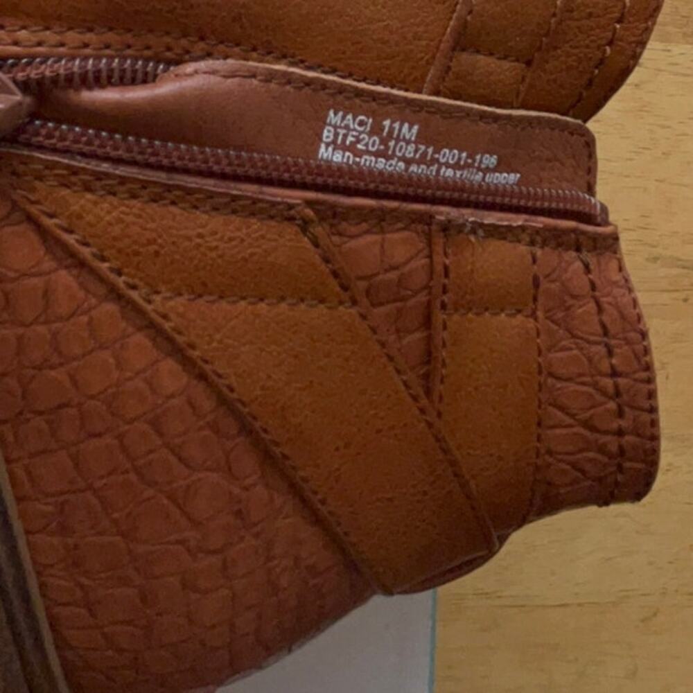 Baretraps MACI Women's Boots Acorn Croco Size 11M - Picture 7 of 8